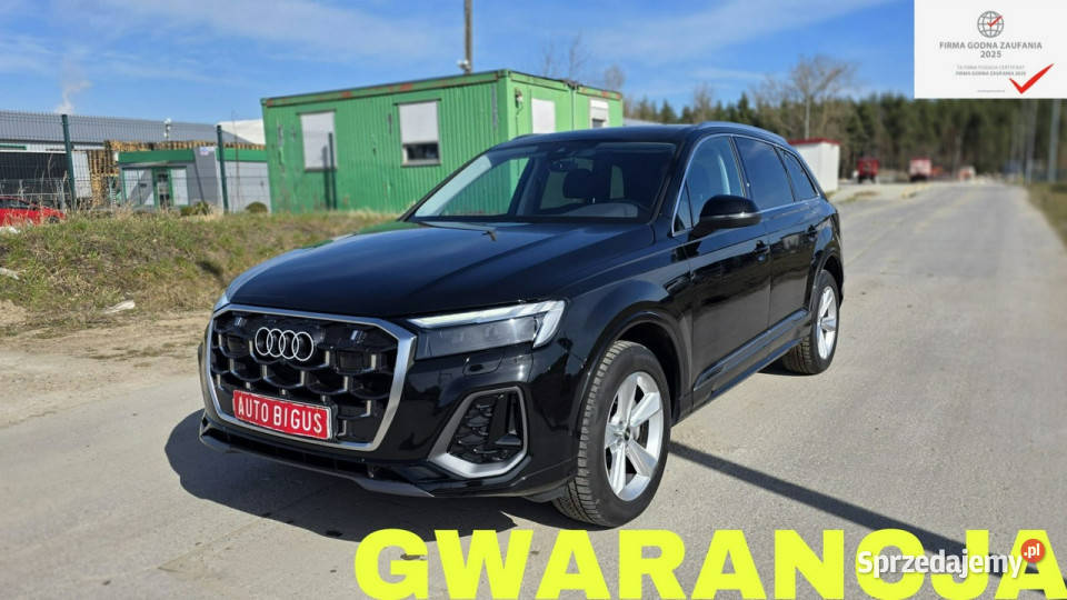 Audi Q7 sline SALON POLSKA dwa lata gwarancji diesel Lębork