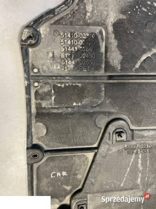 Toyota chr plyta pod silnik osłona Kozubszczyzna