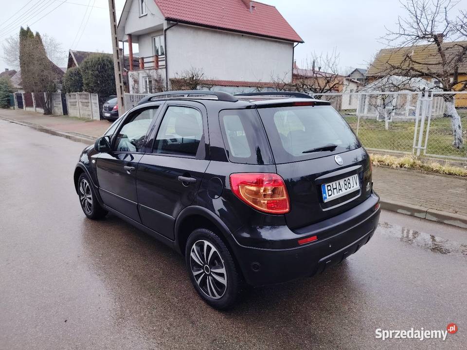 Fiat Sedici 16 4x4 2007r podlaskie Hajnówka