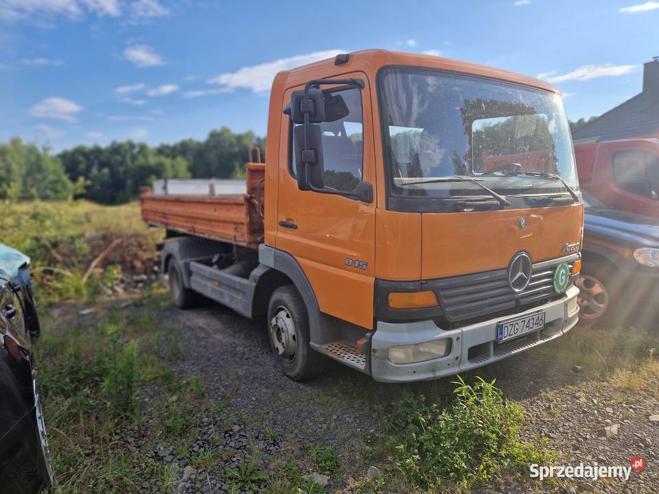 Mercedes Atego 815 oryginalna wywrotka kiper Zgorzelec sprzedam
