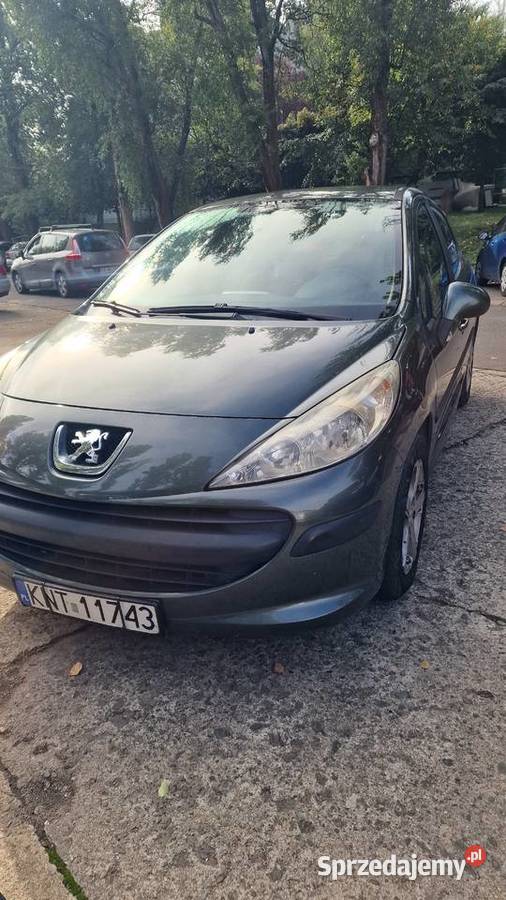 Sprzedam peugeot 207 z gazem nieuszkodzony Kraków
