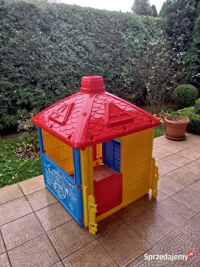 Dolu Duży domek ogrodowy z płotem Dromader Poznań sprzedam