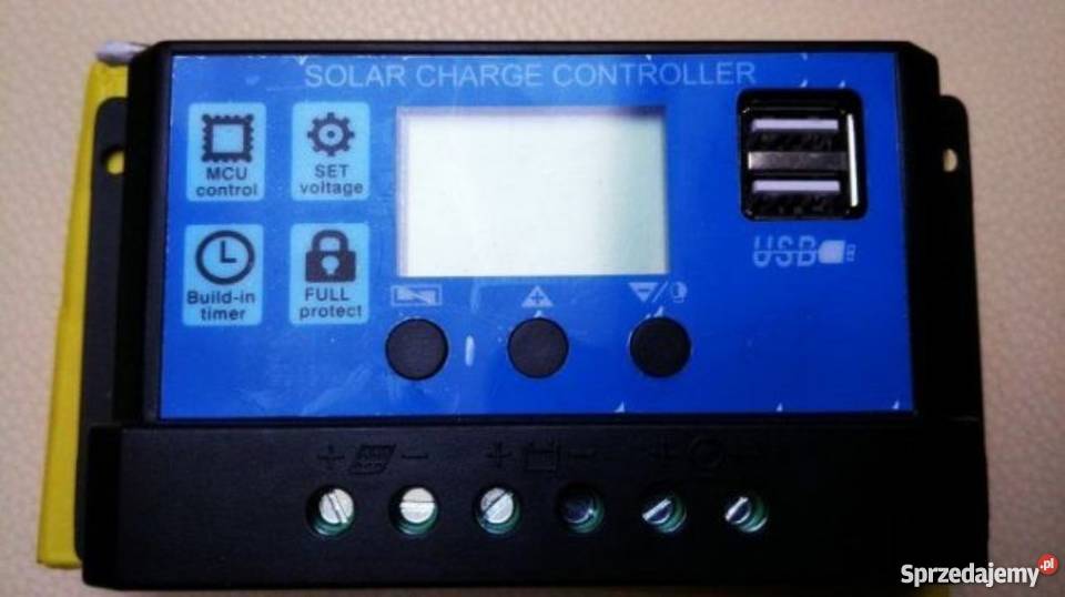 Regulator ładowania solarny 1224V30A2xUSB2A PWM Pozostałe wielkopolskie Kalisz