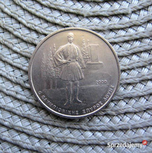 Grecja 500 Drachma 2000r Olimpiada Spiridon Luis
