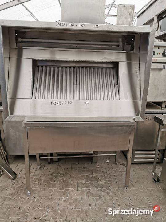 Okap przyścienny 150x96x50 28 Krotoszyn