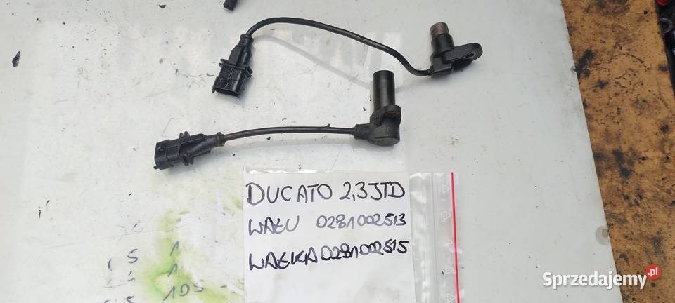 IVECO FIAT DUCATO 24JTD czujnik wału 0281002513 dostawcze Części samochodowe świętokrzyskie Kielce