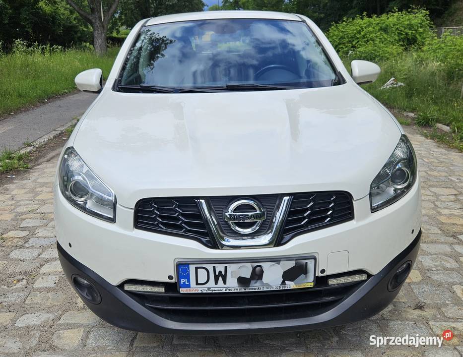 Nissan Qashqai 2013r 16 benzyna krajowy biała Wrocław