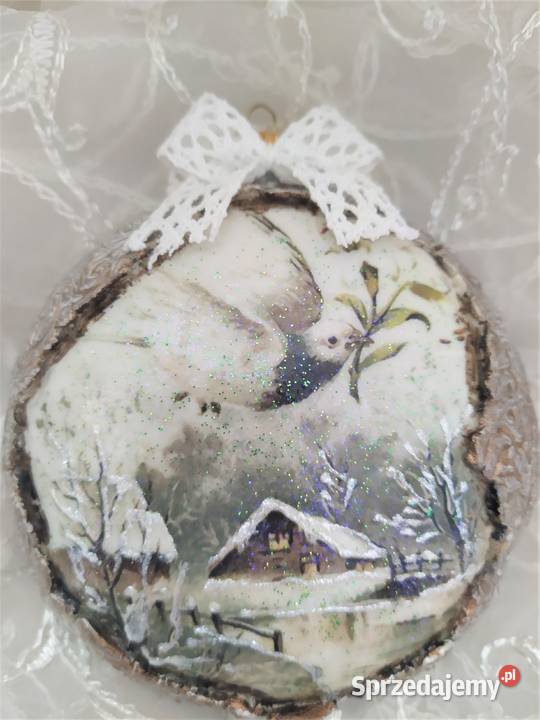 Bombka Decoupage medalion 10 Czarków sprzedam