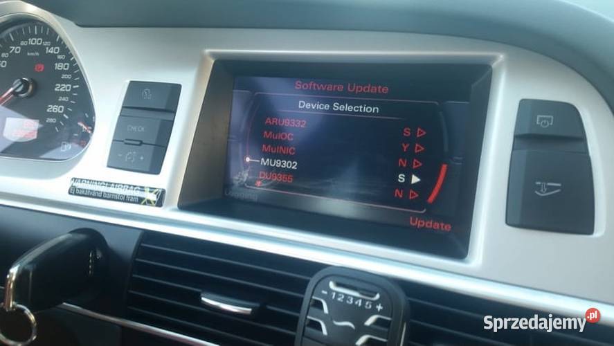 Polskie menu Audi A6 C6 Q7 MMI 3G radio BBT Aleksandrów Łódzki