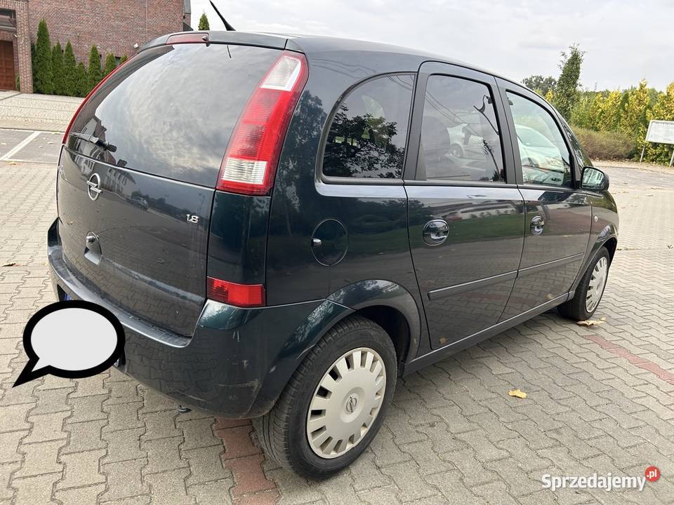 Opel Meriva 18 benz ZAMIANA NA osobowe dostawcze