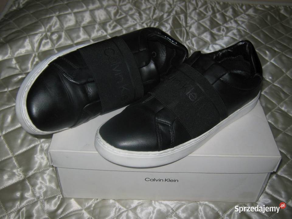 Calvin Klein Buty R42 Wkładka 27 czarny Baranowo