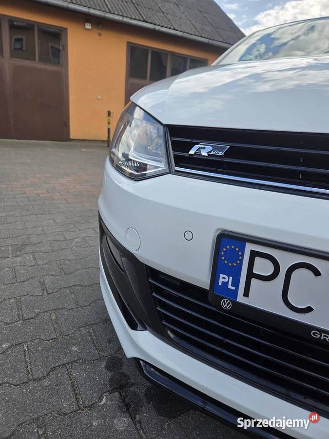 VW POLO 12 TSI RLINE 110 2015R biały Polo Drawski Młyn sprzedam