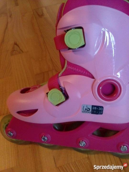 Rolki Oxelo różowe dziewczynki rozmiar 2830 Łódź