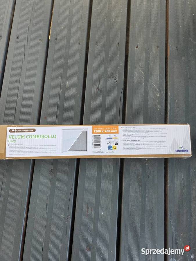 Moskitiera z roletą do kampera 120 x 70 pomorskie Rumia