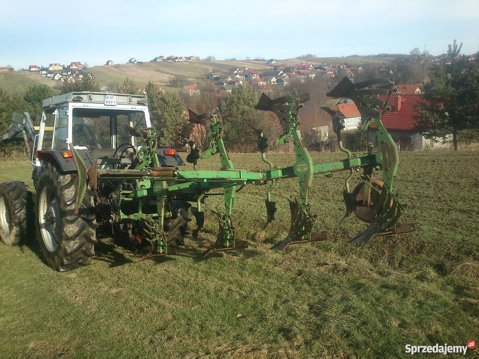 Pług AŻUROWY 4 skibowy obrotowy EBERHARDT nieuszkodzony Łapczyca