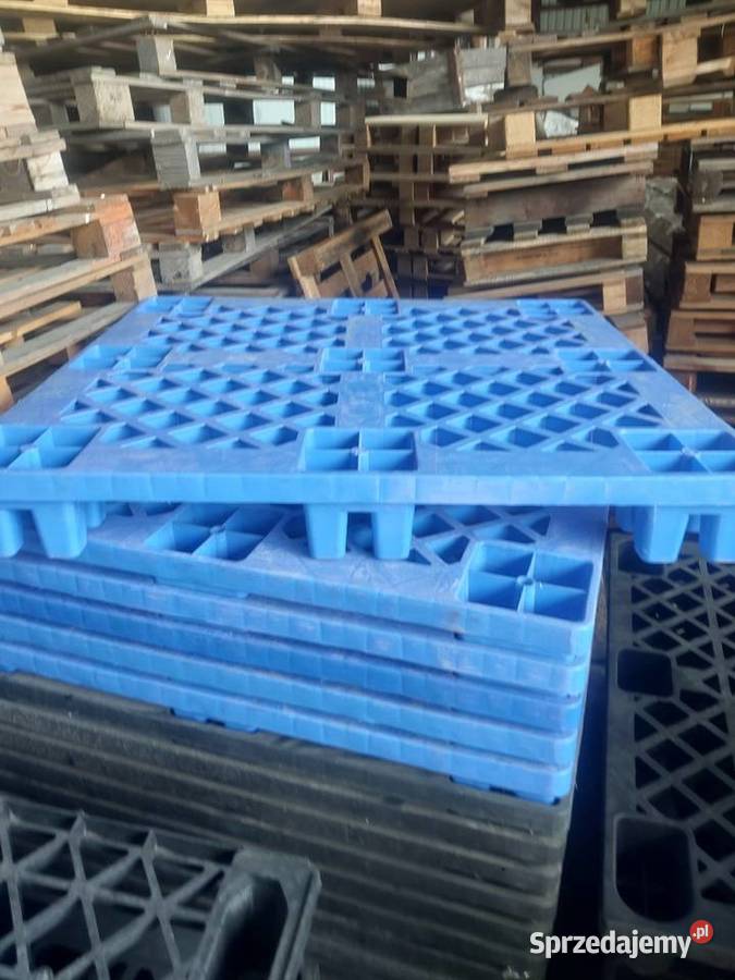 Palety plastikowe solidne 110x110 Goryń