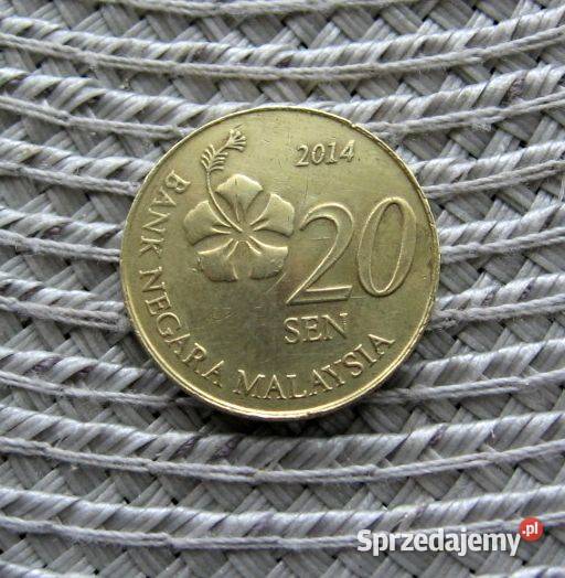 Malezja 20 Sen 2014r Numizmatyka Kolekcje wielkopolskie
