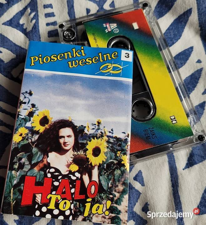 Piosenki weselne Halo to Ja kaseta magnetofonowa Chełmno