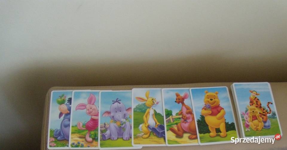 Gra karciana Disney Kubuś puchatek Rachciach 3 lata+ Warszawa