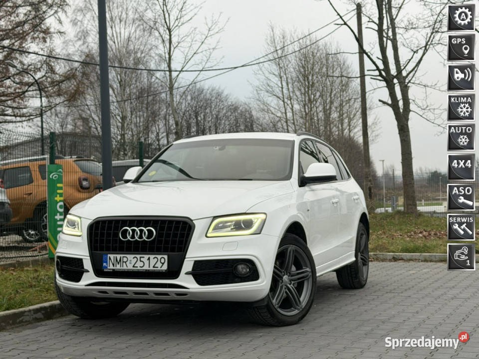 Audi Q5 20 TDI 177 LED SLINE QUATTRO Automat bluetooth