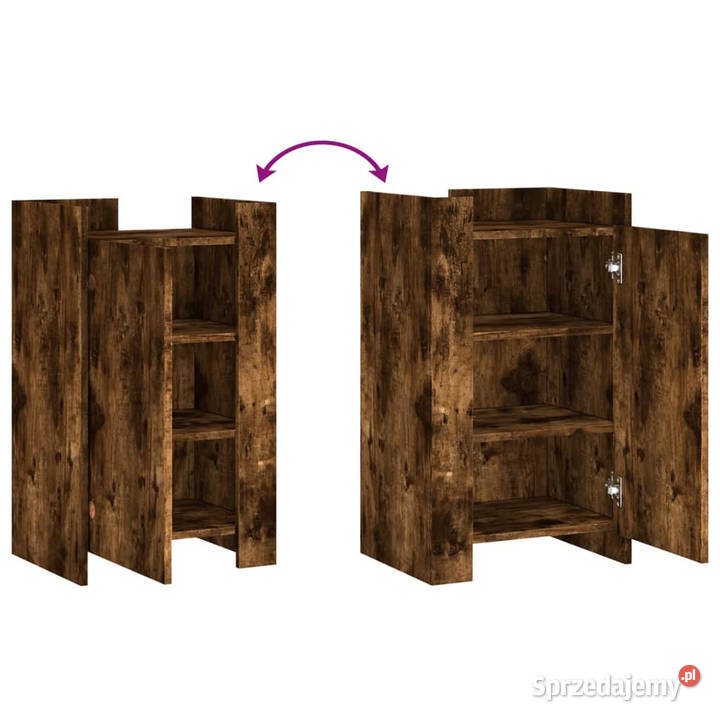 Szafka przydymiony dąb 45x35x75 materiał Warszawa