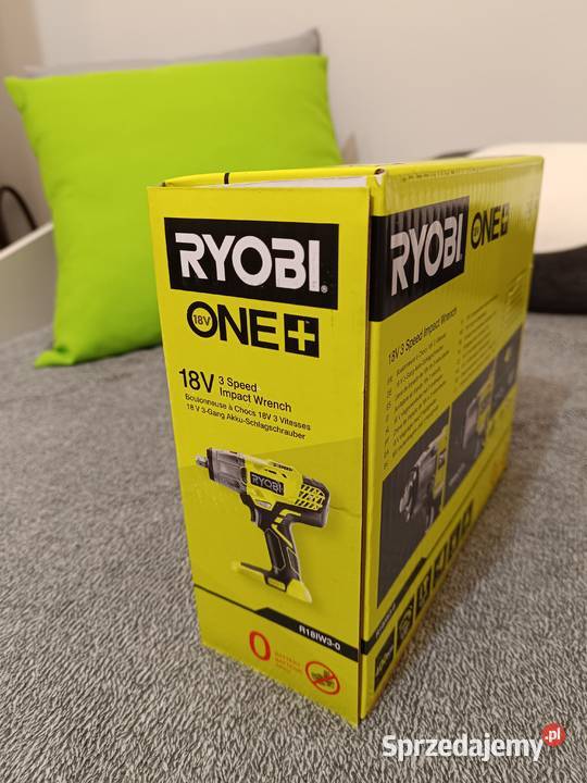 RYOBI akumulatorowy klucz udarowy R18IW3 18V Pruszków