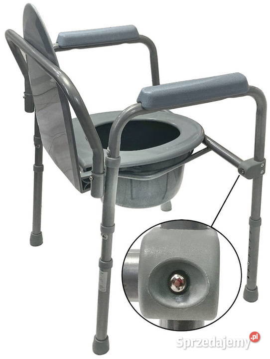Krzesło toaletowe sedesowe składane Antar Kielce