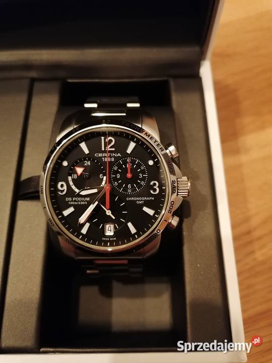 Zegarek Certina DS Podium Big Size GMT na rękę Otwock