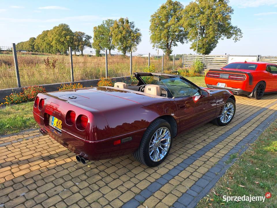 1992 Chevrolet Corvette C4 LT1 automatyczna kujawsko-pomorskie Świecie