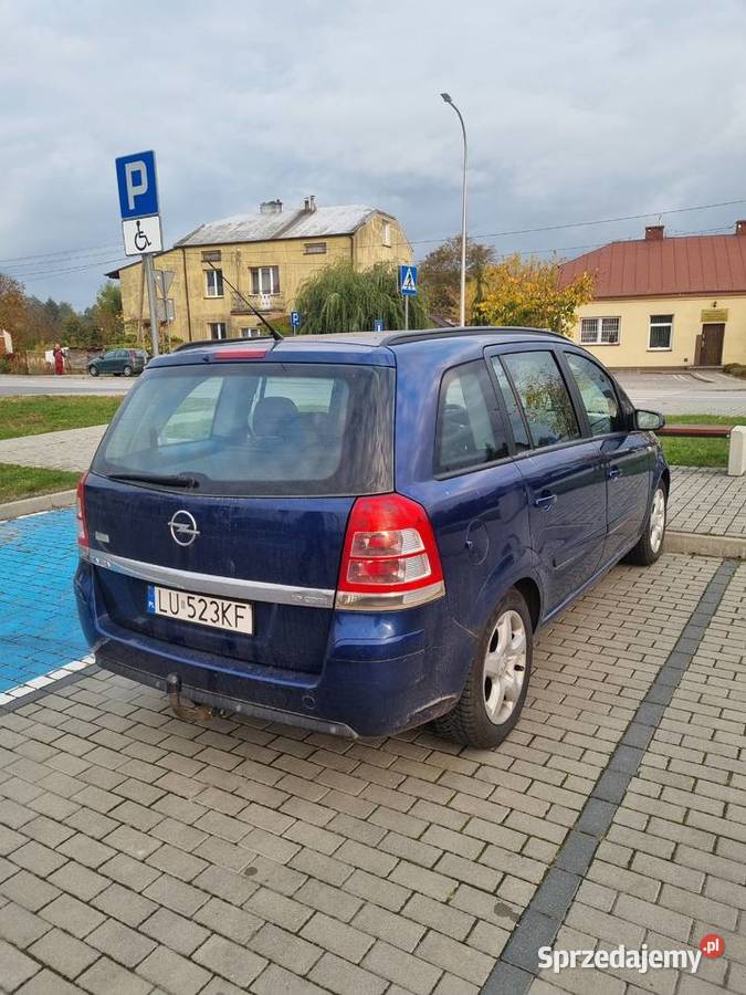 Opel Zafira B 19 120 2008 doinwestowany klimatyzacja lubelskie sprzedam