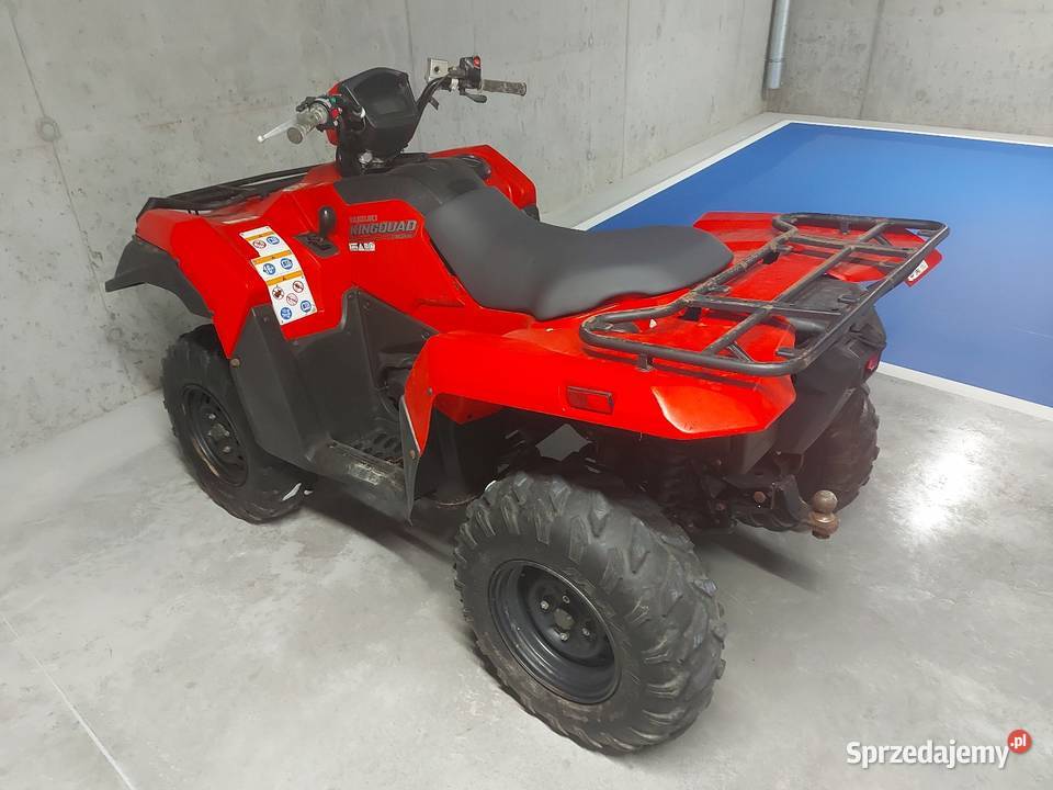 Quad Suzuki Kingquad 750 Power Steering Zamiana mat Mikołajki