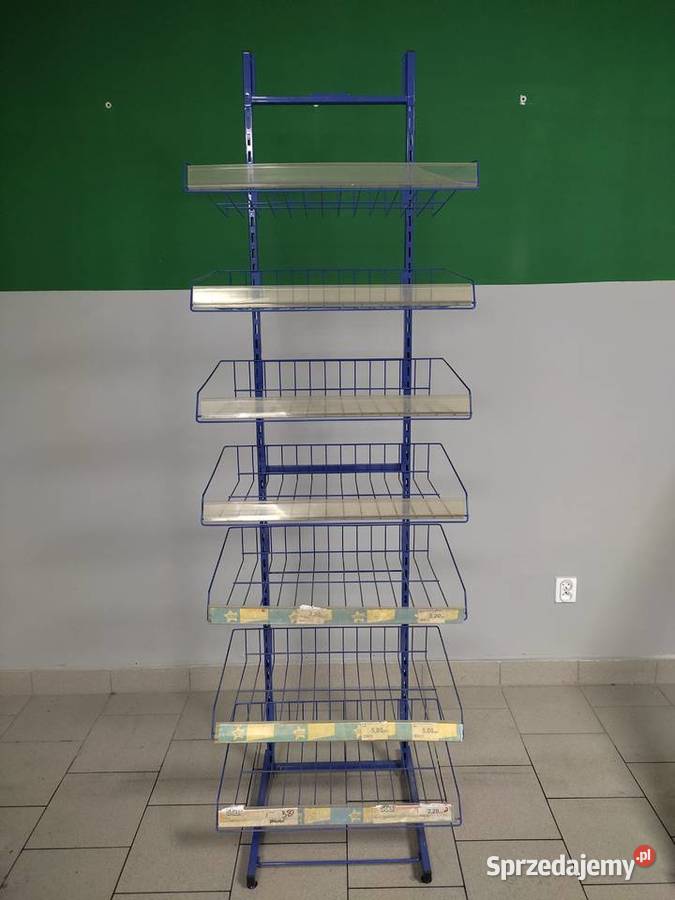 Regał sprzedażowy ekspozycyjny Lubartów