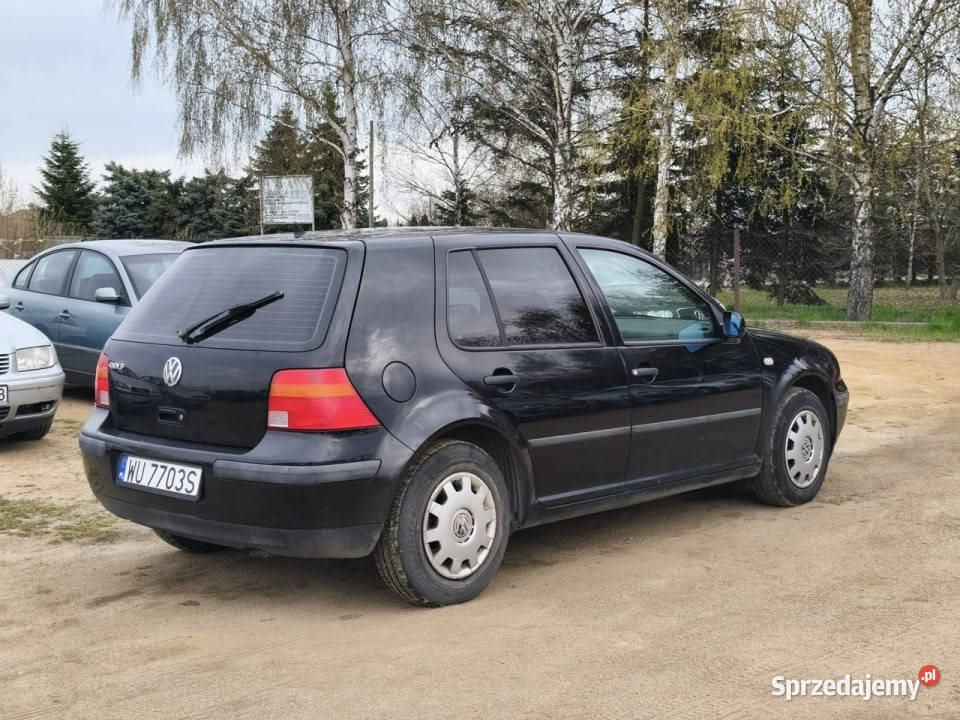 Volkswagen Golf 2000r 14 Benzyna 5 Drzwi Tanio 75KM mazowieckie Warszawa