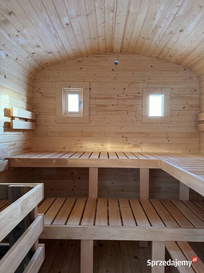 6240m Sauna ogrodowa sauna sauna beczka ruska dolnośląskie sprzedam