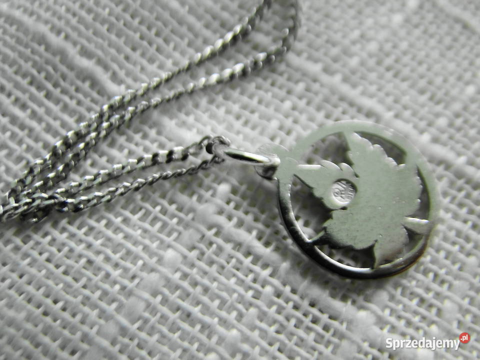 Ładniutki naszyjnik srebro 925 Warszawa