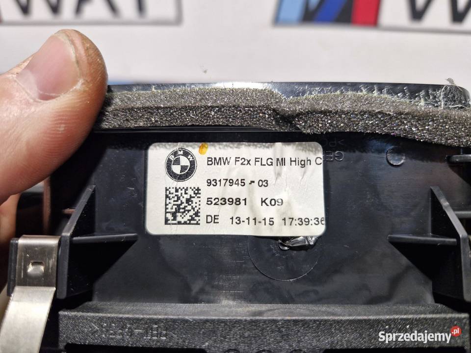 BMW F20 F21 KRATKA NAWIEWU ŚRODKOWA ORYGINAŁ