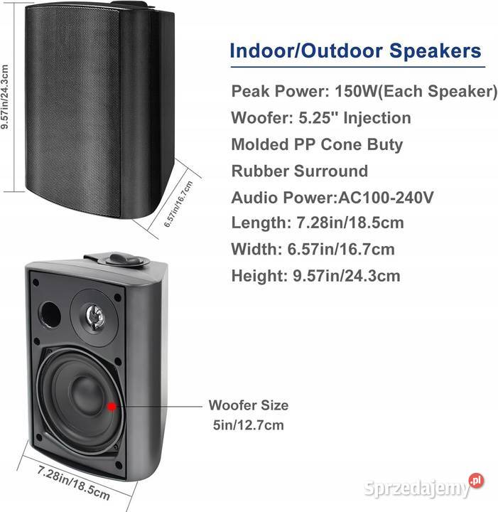 Głośnik szerokopasmowy Studiofinix HOS501BTBEU