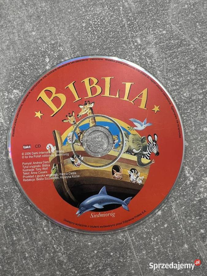Płyta dzieci Biblia