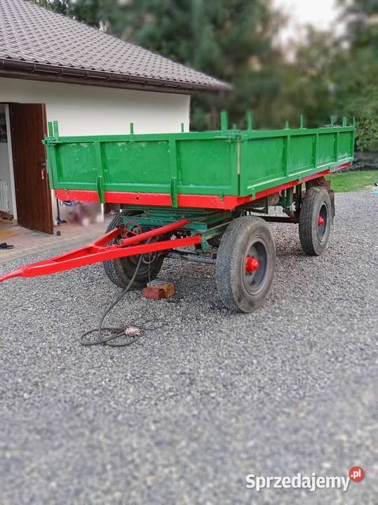 Przyczepa rolnicza AUTOSAN D 732 wywrotka Przyczepy rolnicze Piotrów