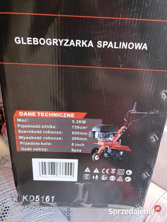 Glebogryzarka spalinowa Wieluń