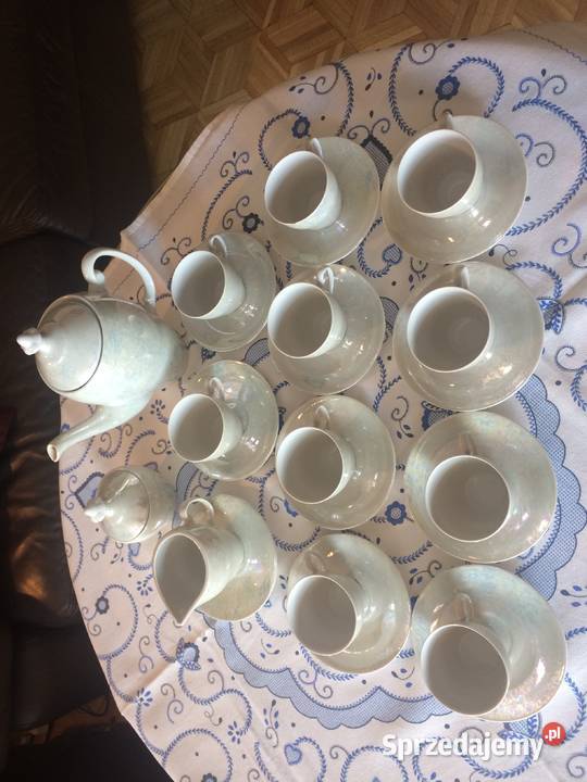 komplet do kawy biała porcelana Warszawa