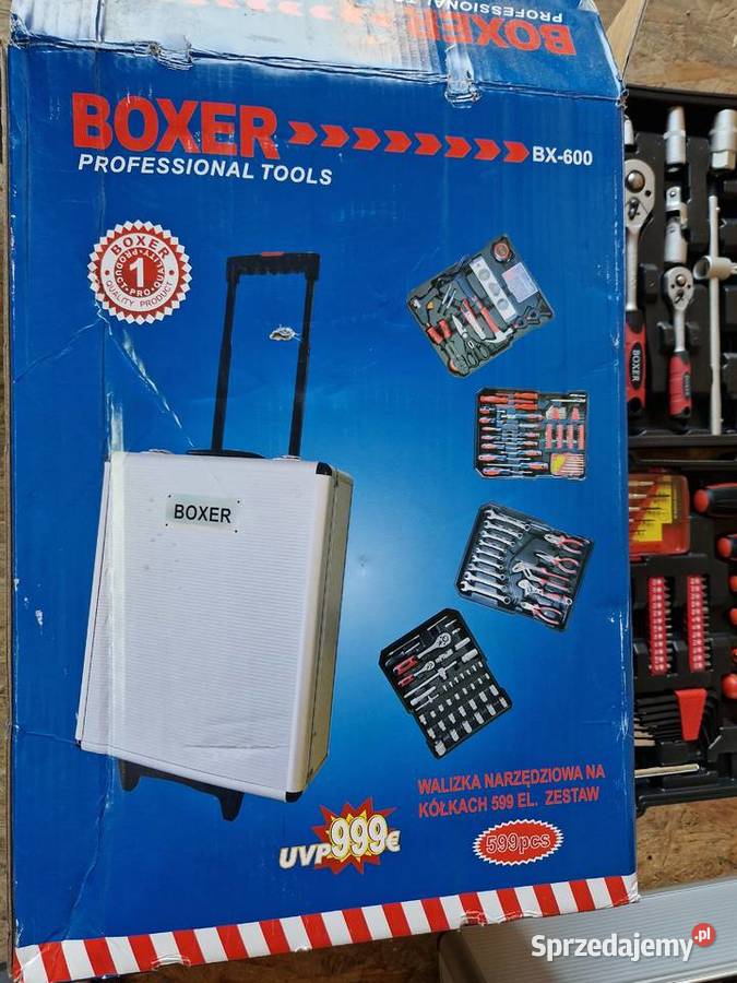 Zestaw Narzędzi Walizka Narzędziowa Klucze Boxer Głogowa sprzedam