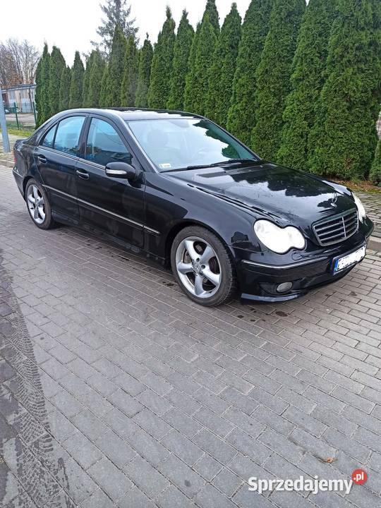 Mercedes c230 25 v6 benzyna podlaskie Kolno sprzedam