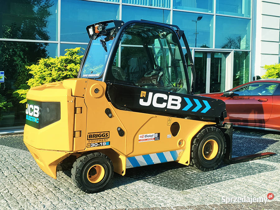 Wózek widłowy elektryczny JCB 3019E 3 tony małopolskie Kęty