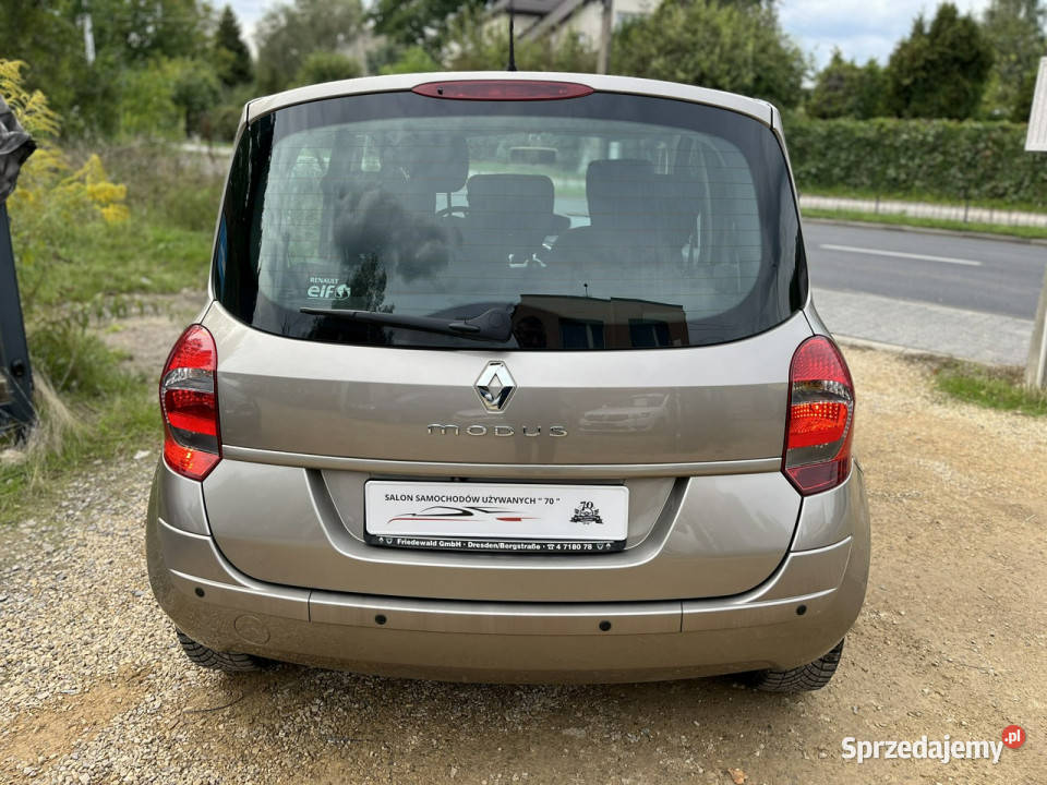 Renault Modus 16 Automat Klima Alu EL szyby Bez komputer pokładowy Motoryzacja śląskie Częstochowa
