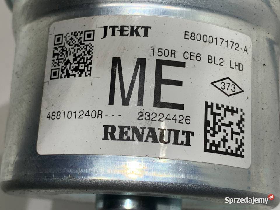 POMPA WSPOMAGANIA DACIA DUSTER 488101240R 15 116 sprzedam