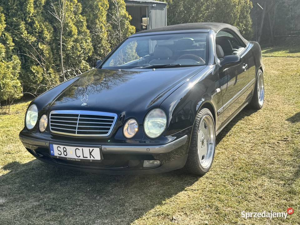 CLK Cabrio stan kolekcjonerski wszystko nowe skórzana tapicerka Sieniczno