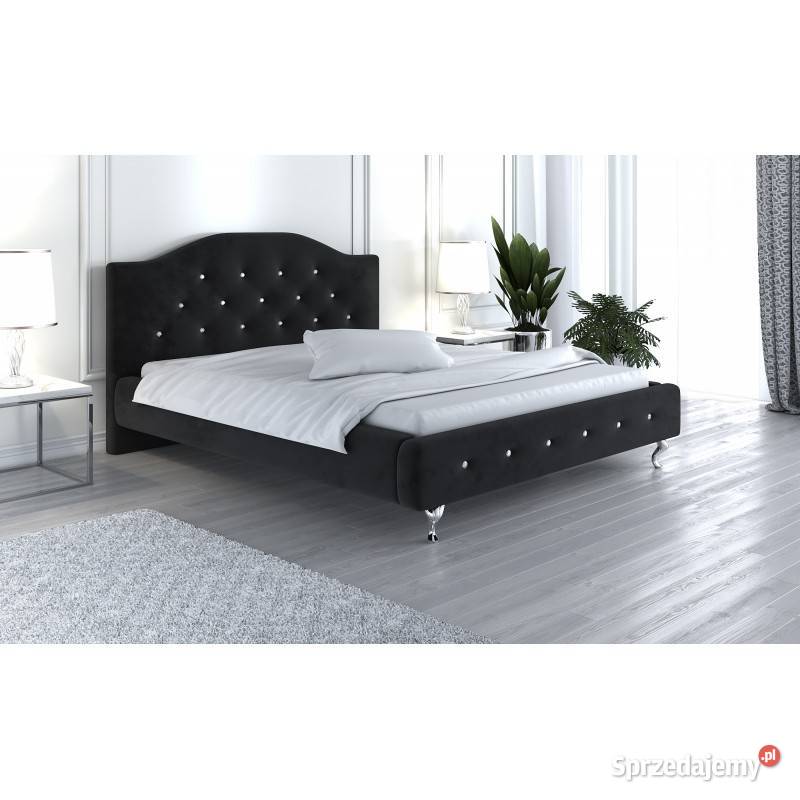 Wyjątkowy designe-łóżko ROCOCO 140 z materacem 140/200 cm