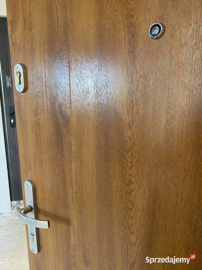 drzwi wejściowe zewnętrzne 80 lewe z ościeżnicą Dąbrowa Górnicza sprzedam