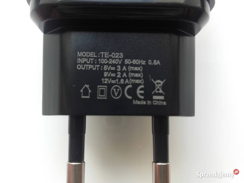 Ładowarka USB szybkiego ładowania 12V 15A 9V 2A Bydgoszcz